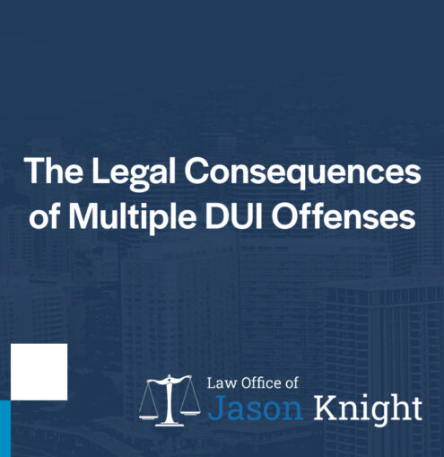 The Legal Consequences of Multiple DUI Offenses